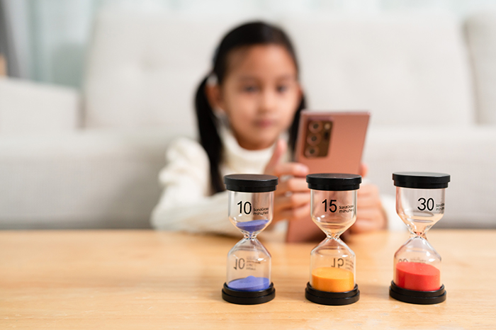 Temps d'écran recommandé pour les enfants​