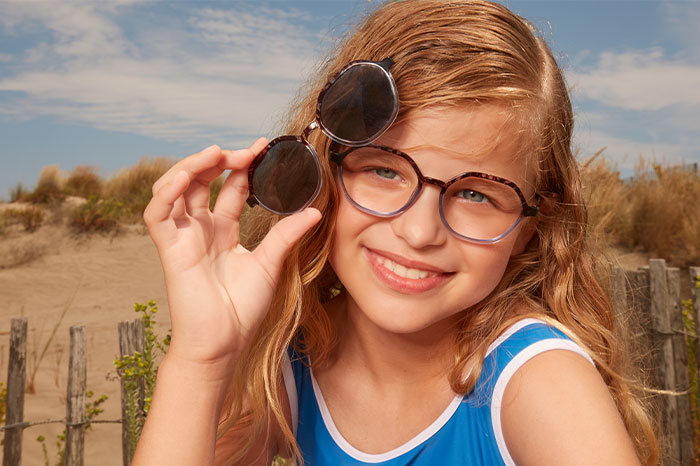 La versatilité des lunettes Polar double clip​